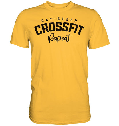 Eat Sleep Crossfit t-paita unisex - FourFan