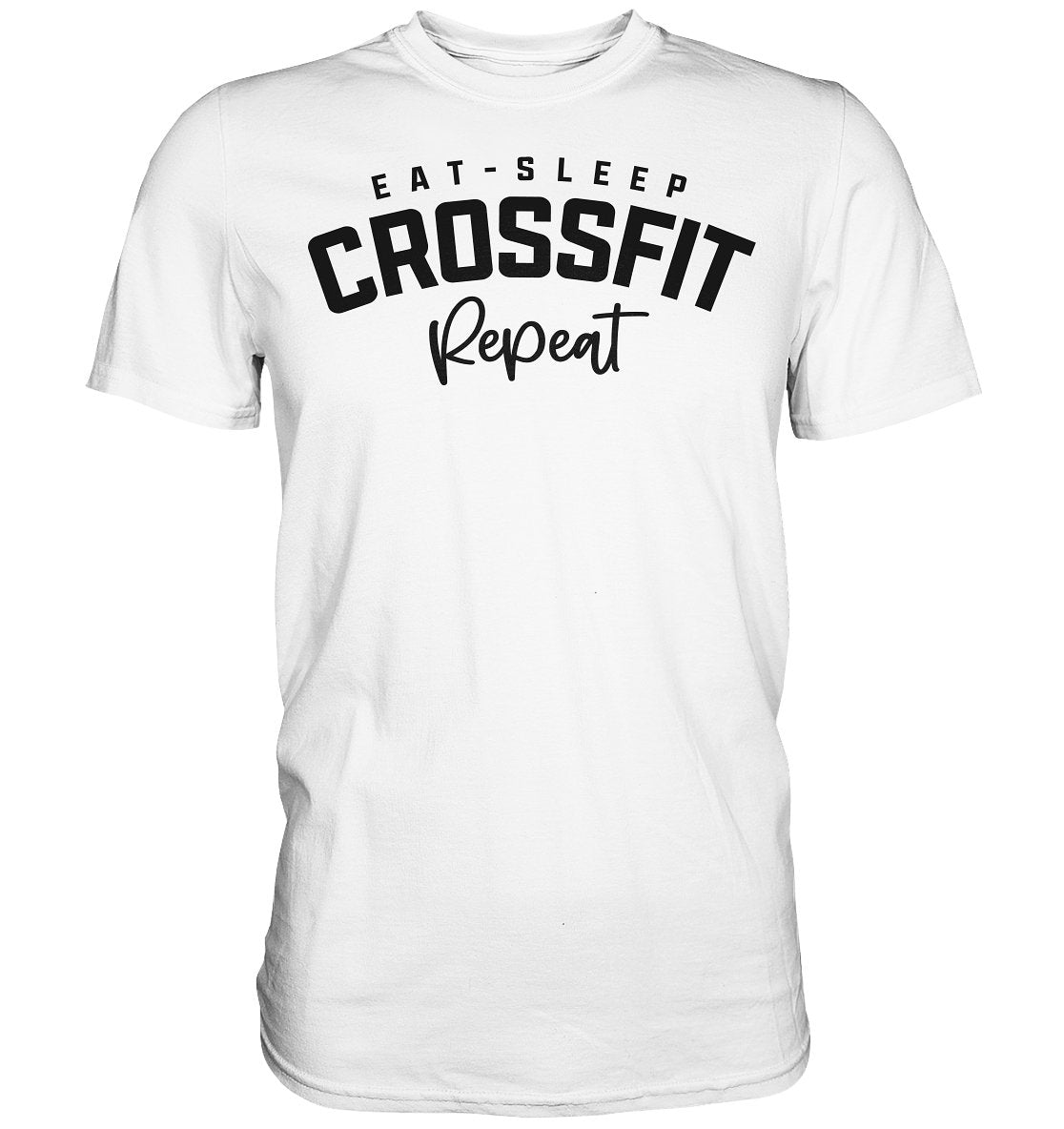 Eat Sleep Crossfit t-paita unisex - FourFan
