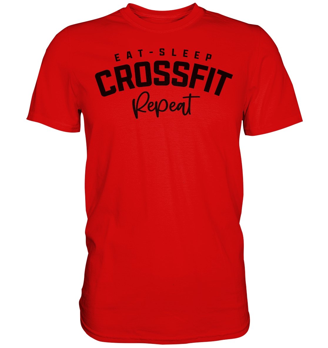 Eat Sleep Crossfit t-paita unisex - FourFan
