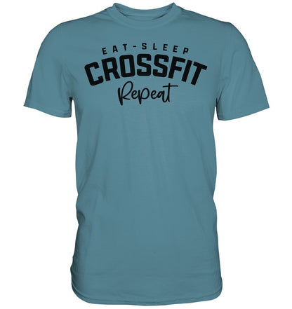 Eat Sleep Crossfit t-paita unisex - FourFan