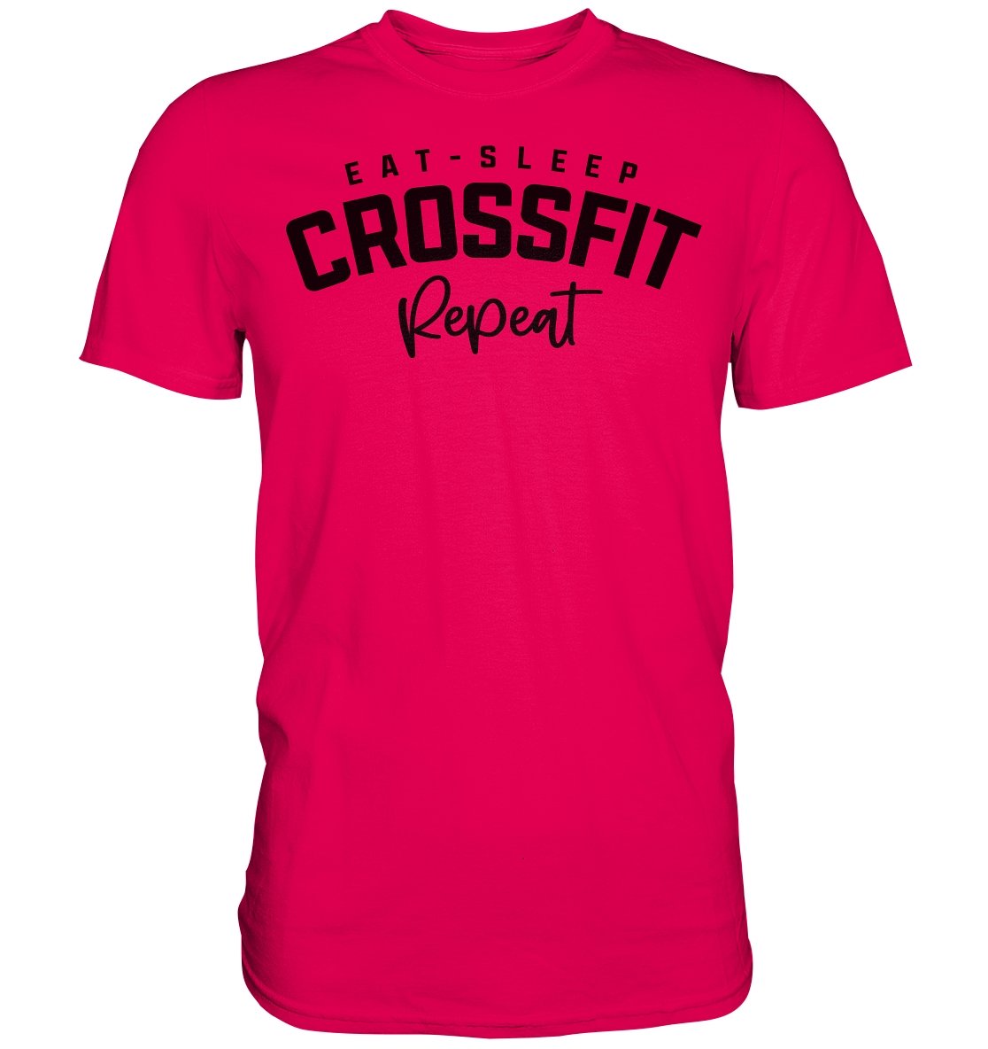 Eat Sleep Crossfit t-paita unisex - FourFan