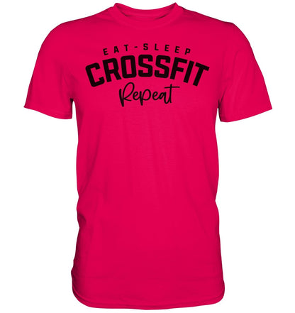 Eat Sleep Crossfit t-paita unisex - FourFan