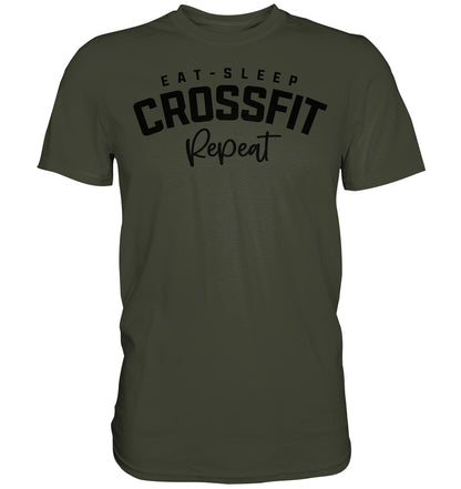 Eat Sleep Crossfit t-paita unisex - FourFan