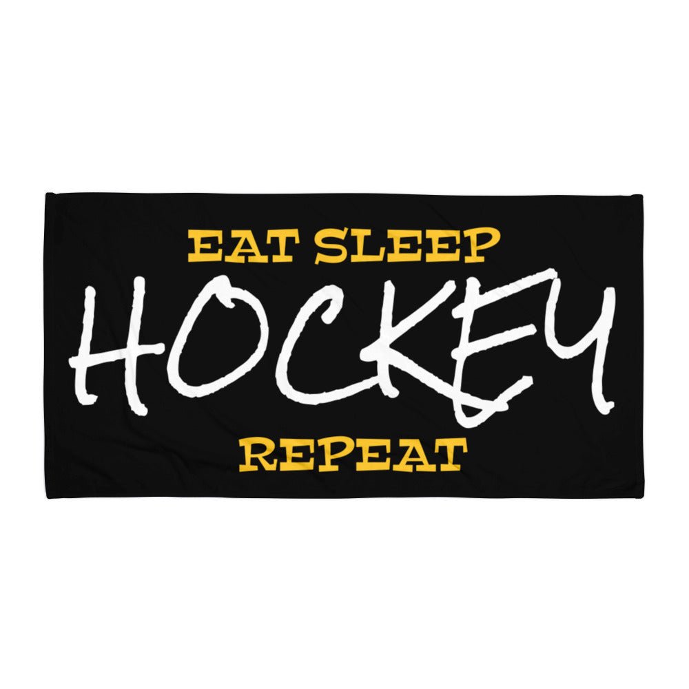 Eat Sleep Hockey pyyhe - FourFan