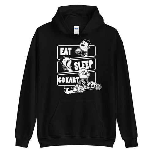 Eat Sleep Karting huppari unisex - FourFan