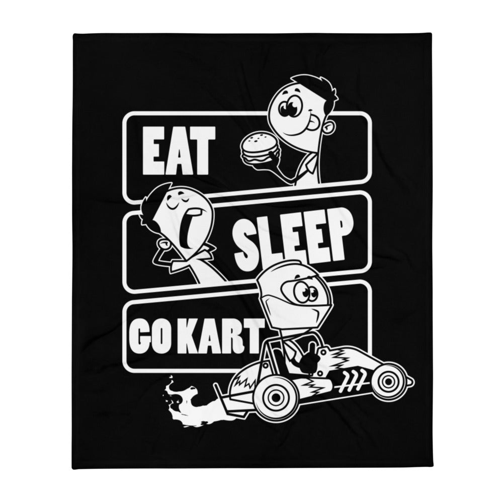 Eat Sleep Karting viltti - FourFan