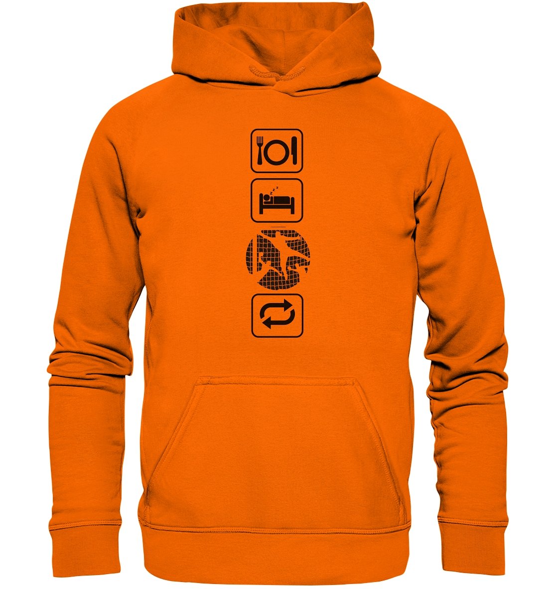 Eat Sleep Käsipallo huppari unisex - FourFan