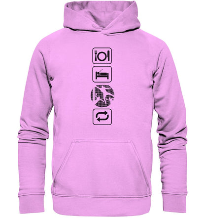 Eat Sleep Käsipallo huppari unisex - FourFan