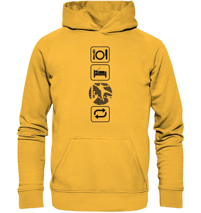 Eat Sleep Käsipallo huppari unisex - FourFan