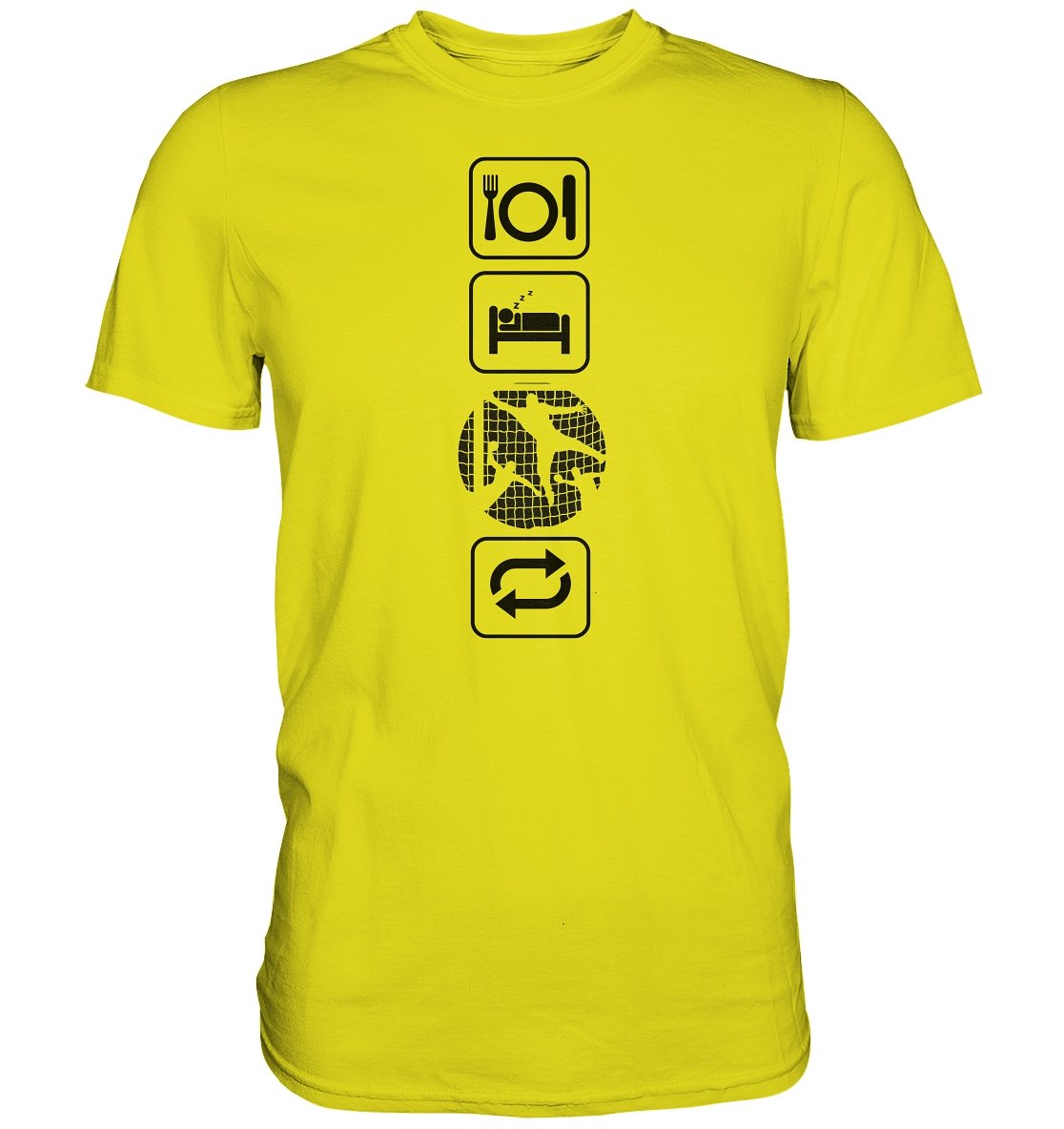 Eat Sleep Käsipallo t-paita unisex - FourFan