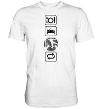 Load image into Gallery viewer, Eat Sleep Käsipallo t-paita unisex - FourFan
