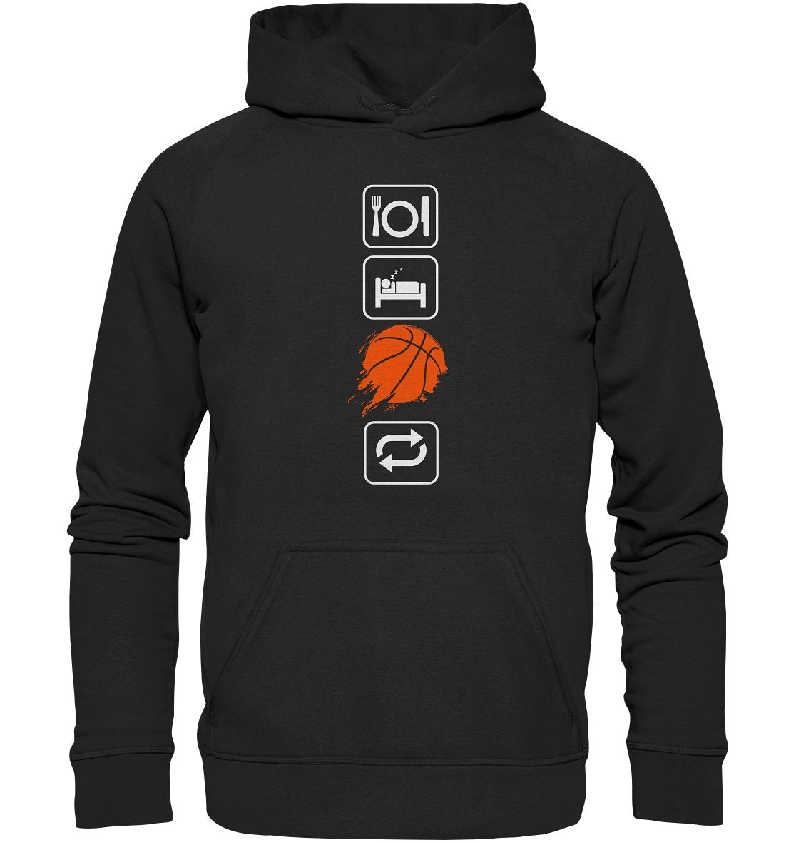 Eat Sleep Koris huppari unisex - FourFan