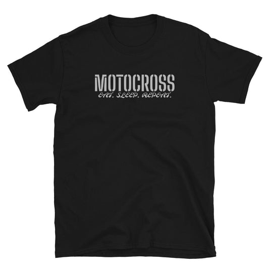 Eat Sleep Motocross t-paita - FourFan