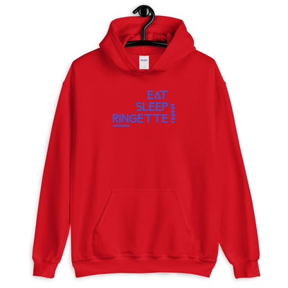Eat Sleep Ringette huppari unisex - FourFan