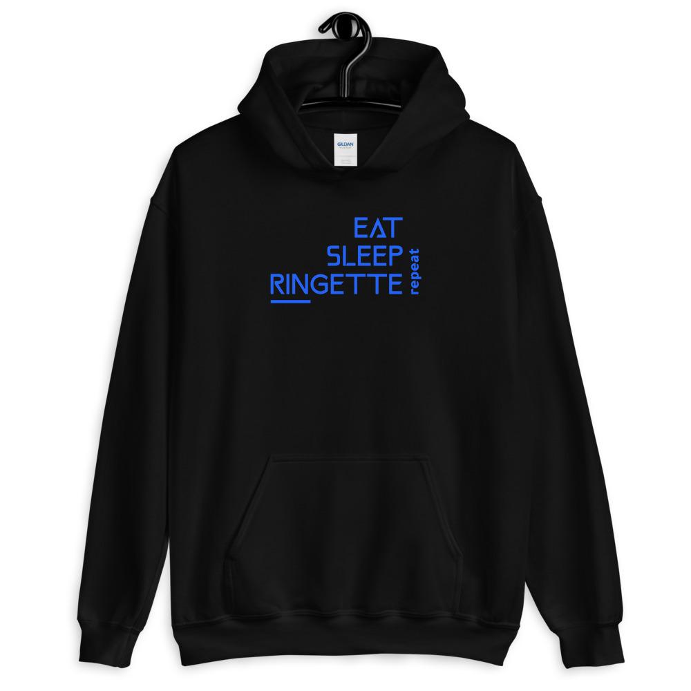 Eat Sleep Ringette huppari unisex - FourFan