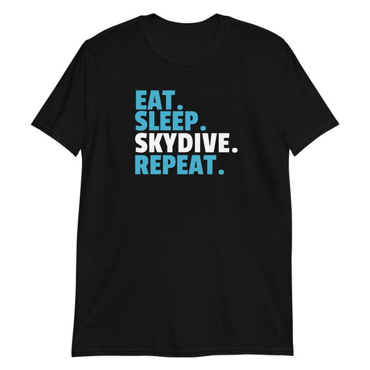 Eat Sleep Skydive t-paita - FourFan