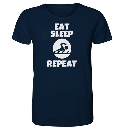 Eat Sleep Swim EKo t-paita unisex - FourFan