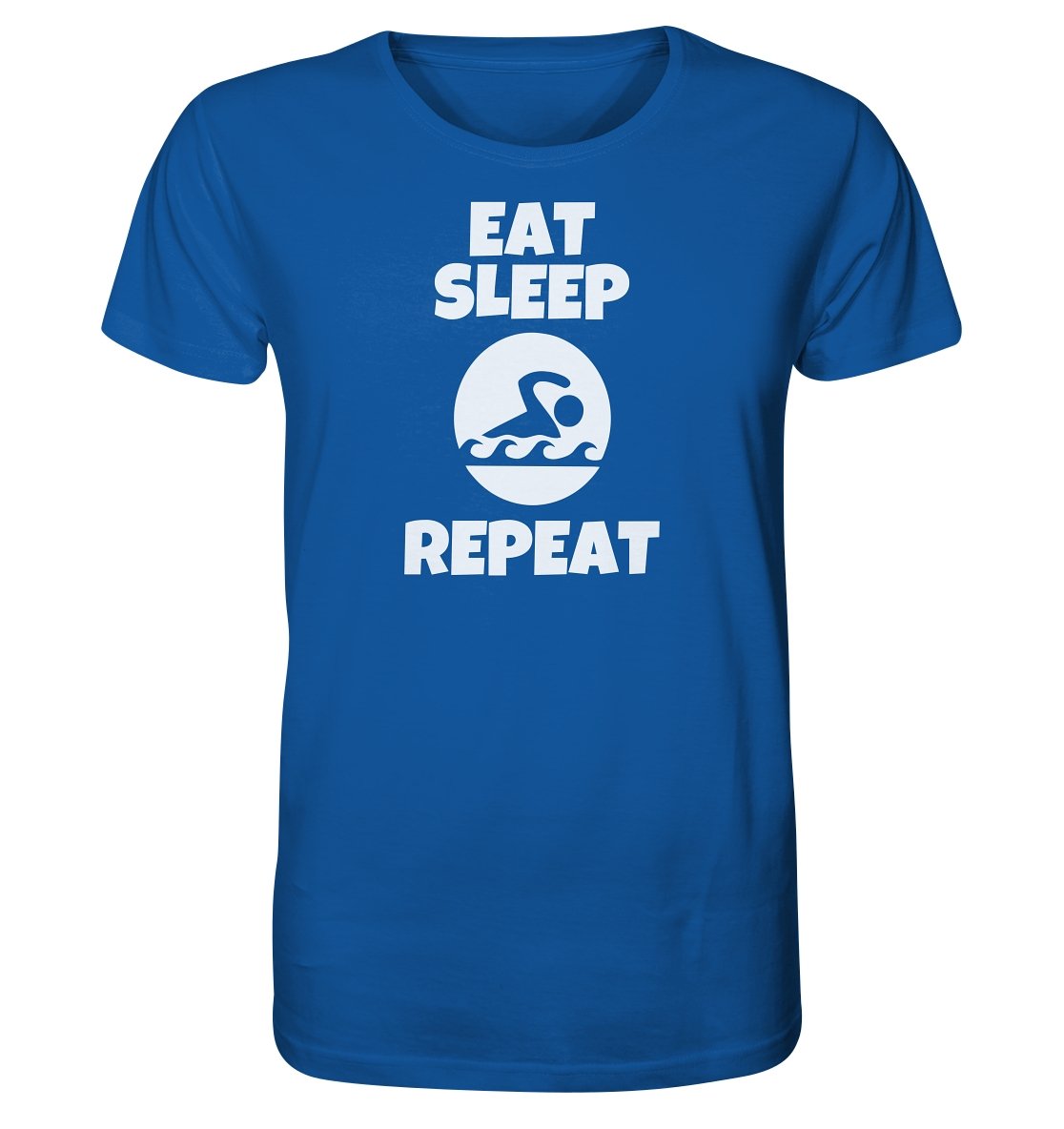 Eat Sleep Swim EKo t-paita unisex - FourFan