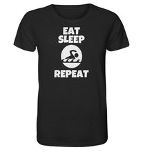 Lataa kuva Galleria-katseluun, Eat Sleep Swim EKo t-paita unisex - FourFan
