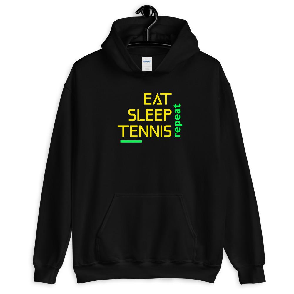 Eat Sleep Tennis huppari unisex - FourFan