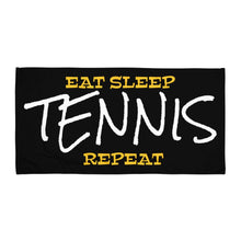 Lataa kuva Galleria-katseluun, Eat Sleep Tennis pyyhe - FourFan
