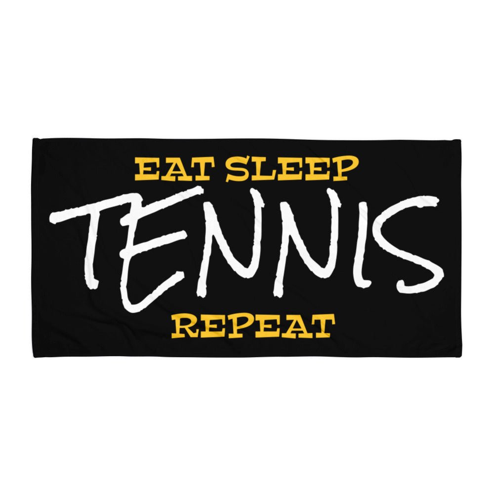 Eat Sleep Tennis pyyhe - FourFan