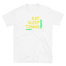 Load image into Gallery viewer, Eat Sleep Tennis t-paita - FourFan
