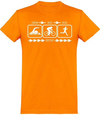 Eat, Sleep, Triathlon t-paita unisex - FourFan