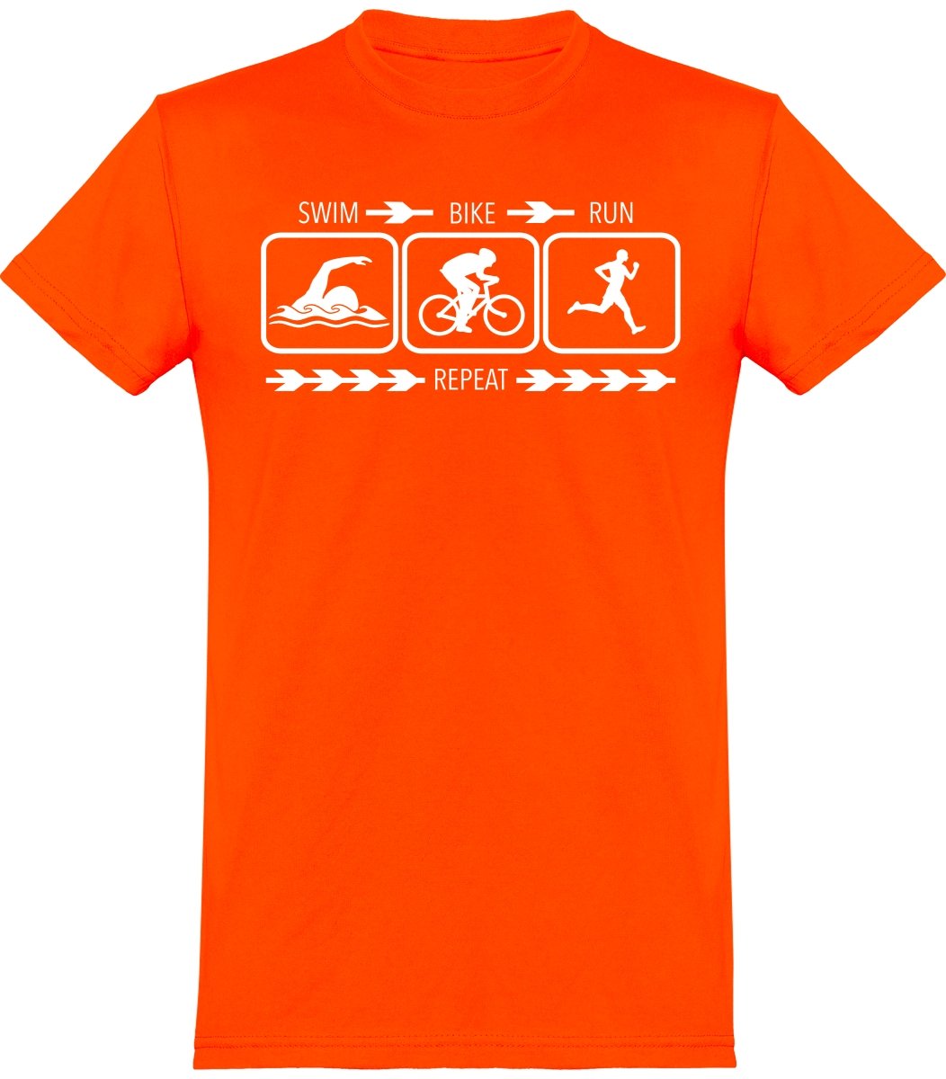 Eat, Sleep, Triathlon t-paita unisex - FourFan
