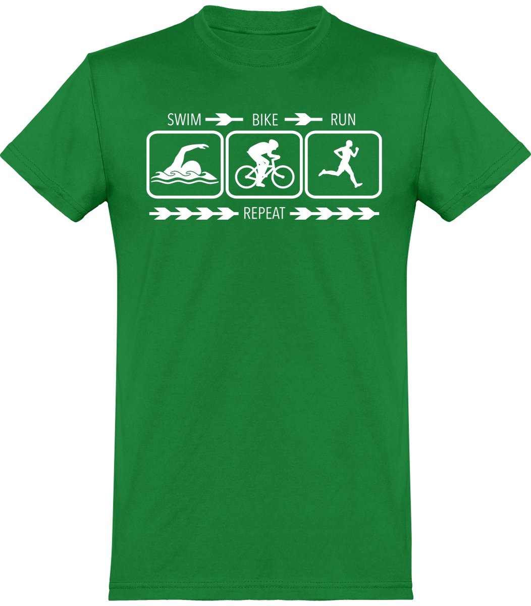 Eat, Sleep, Triathlon t-paita unisex - FourFan
