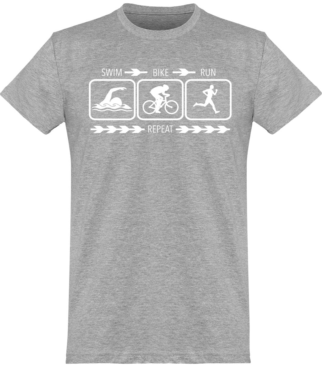 Eat, Sleep, Triathlon t-paita unisex - FourFan