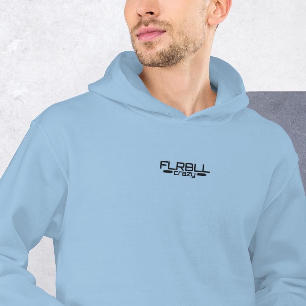 Floorball Crazy (brodeerattu) huppari unisex - FourFan