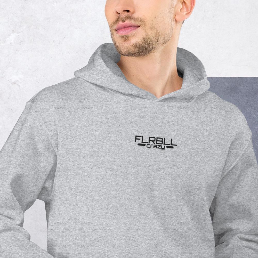 Floorball Crazy (brodeerattu) huppari unisex - FourFan