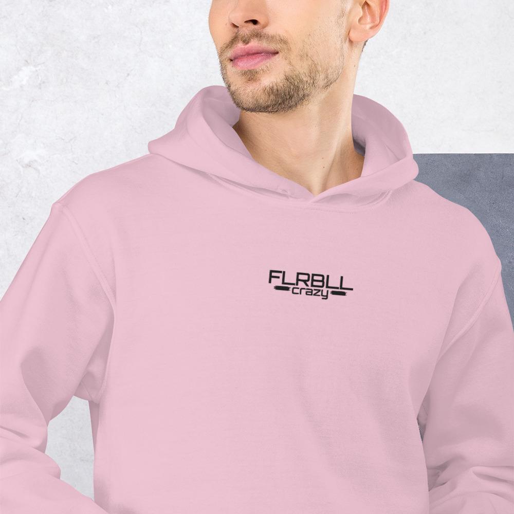 Floorball Crazy (brodeerattu) huppari unisex - FourFan