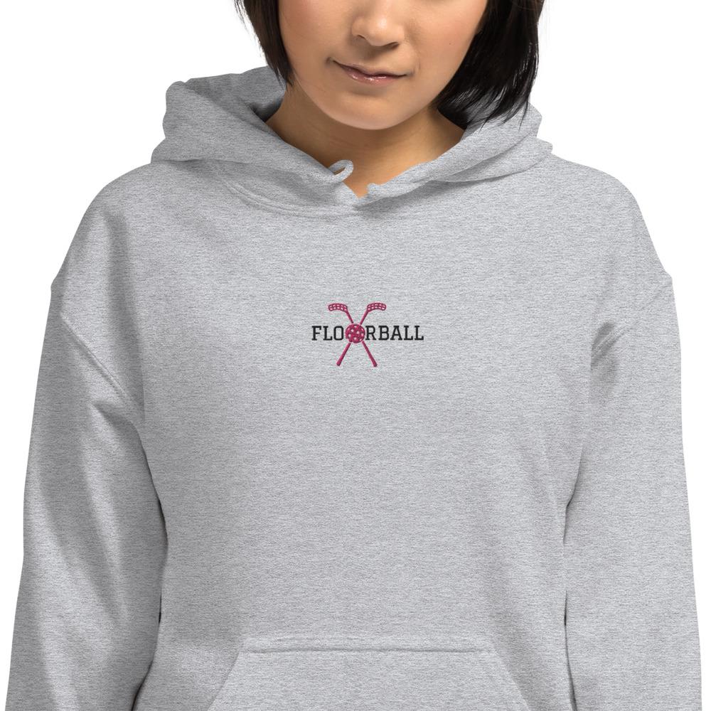 Floorball huppari unisex (brodeerattu) - FourFan