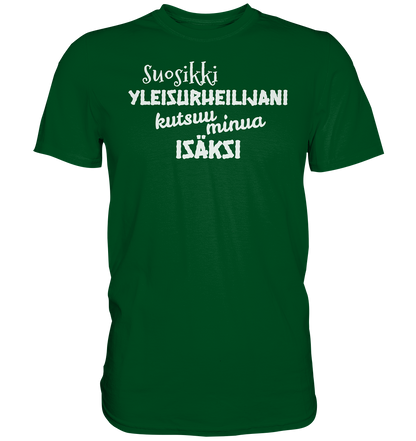 Suosikkiyleisurheilijani isäksi t-paita