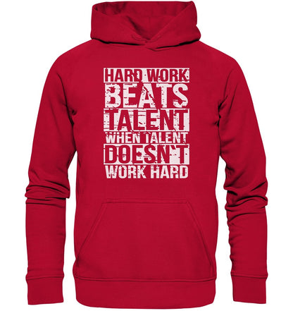 Hard work huppari unisex - FourFan