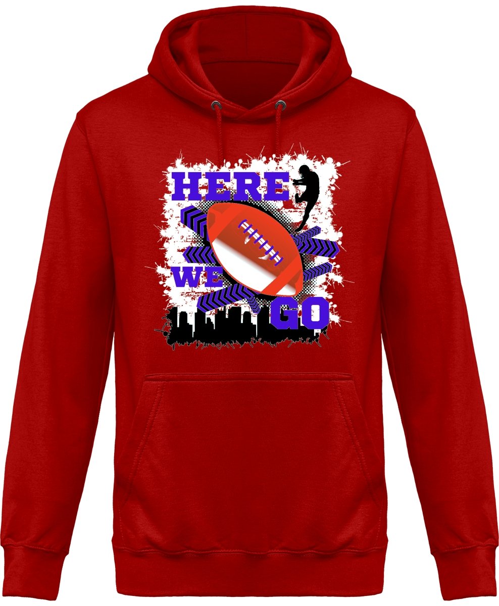 Here we go jenkkifutis huppari unisex - FourFan