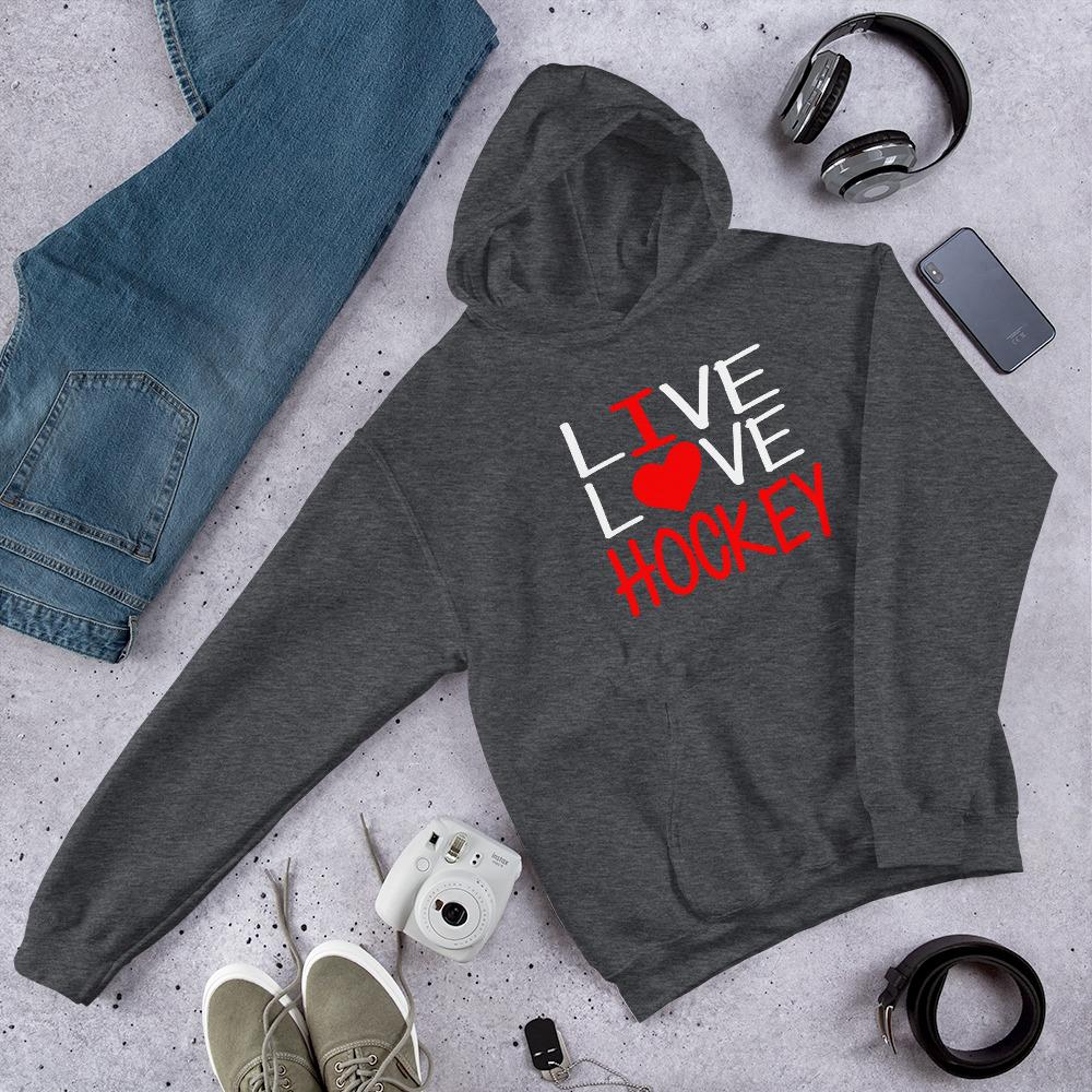 I heart Hockey huppari unisex - FourFan