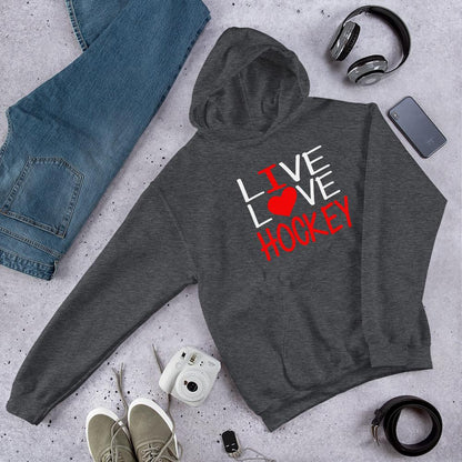 I heart Hockey huppari unisex - FourFan