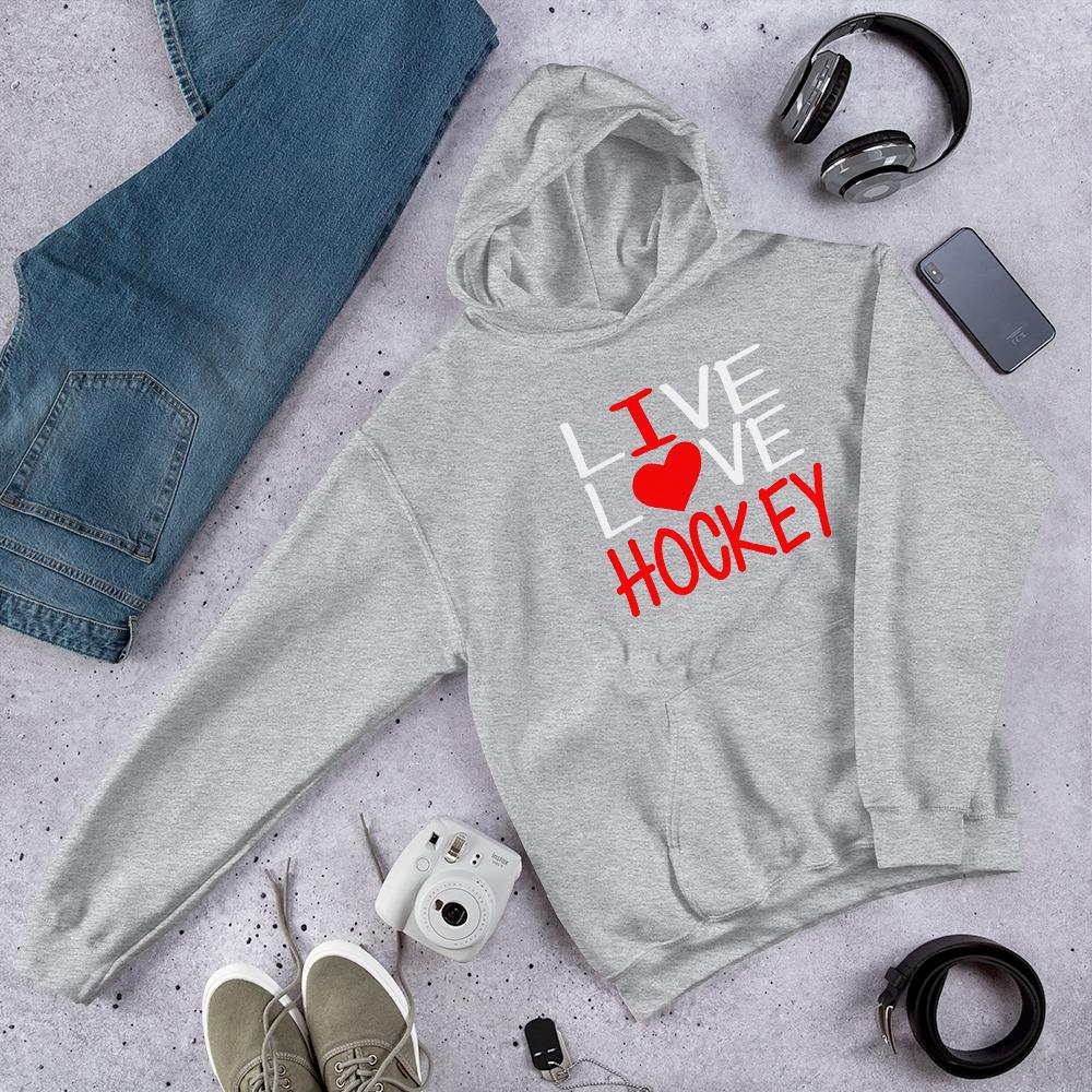 I heart Hockey huppari unisex - FourFan