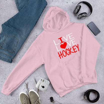 I heart Hockey huppari unisex - FourFan
