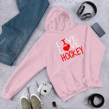 Lataa kuva Galleria-katseluun, I heart Hockey huppari unisex - FourFan
