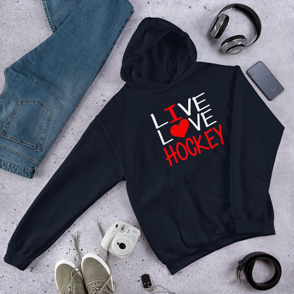 I heart Hockey huppari unisex - FourFan