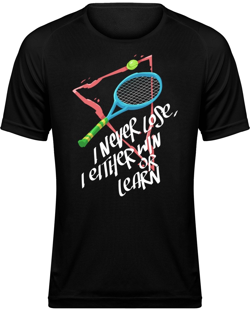 I never lose tennis urheilupaita unisex - FourFan