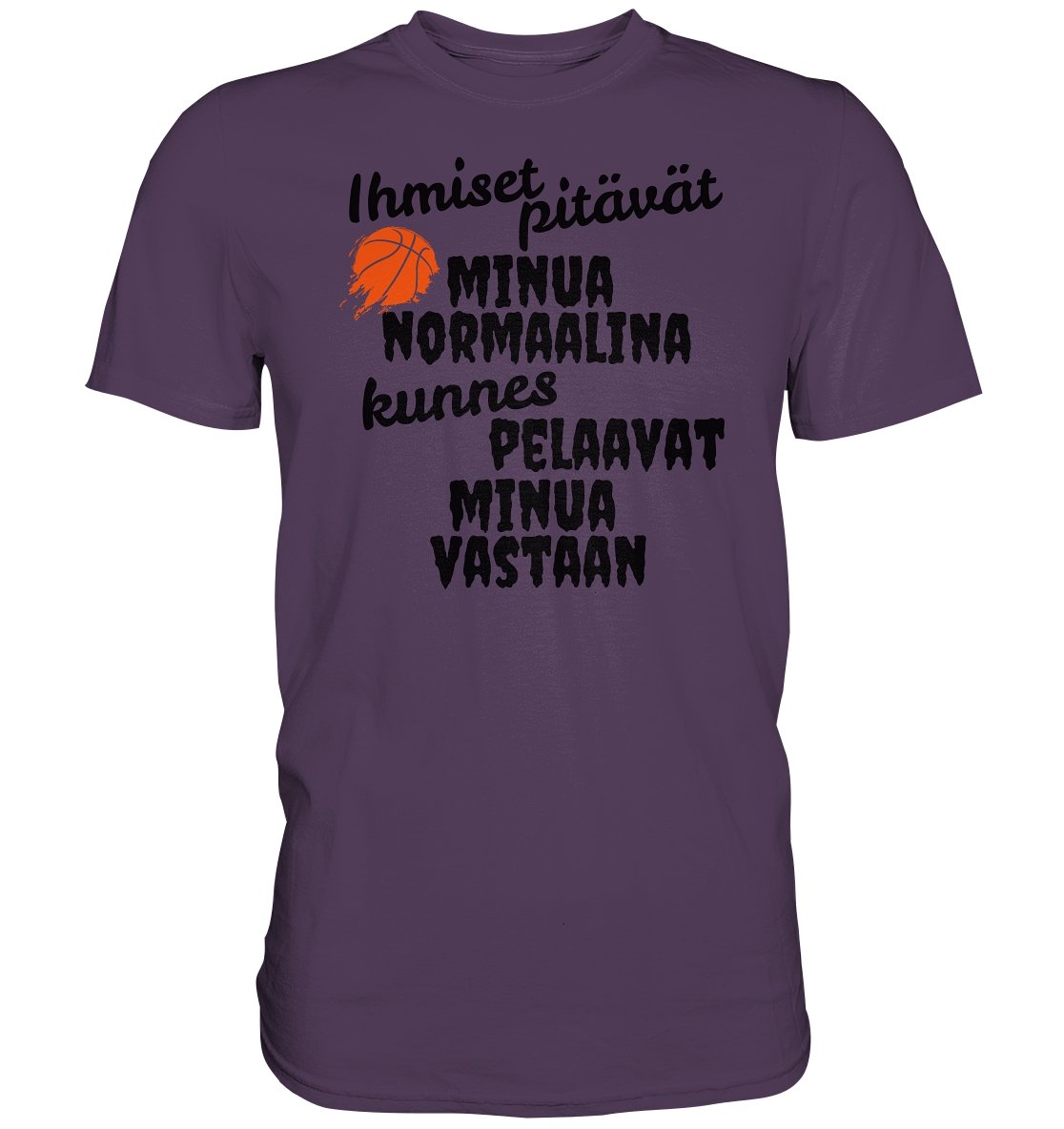 Ihmiset pitävät koripallo t-paita - Premium Shirt - FourFan