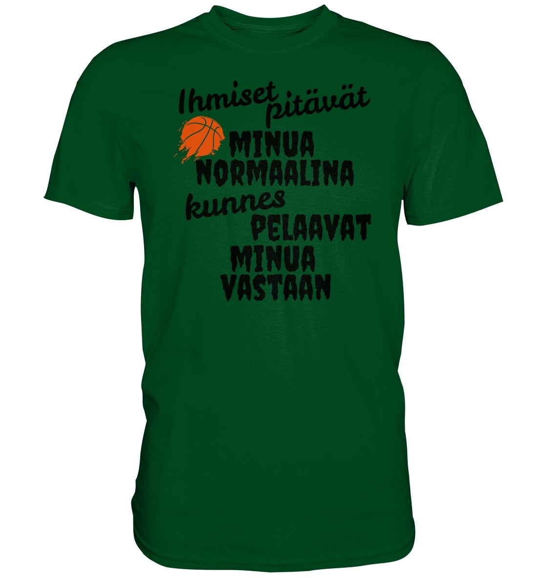 Ihmiset pitävät koripallo t-paita - Premium Shirt - FourFan