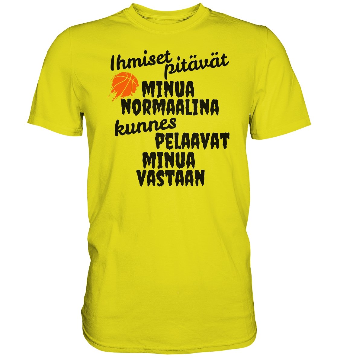 Ihmiset pitävät koripallo t-paita - Premium Shirt - FourFan