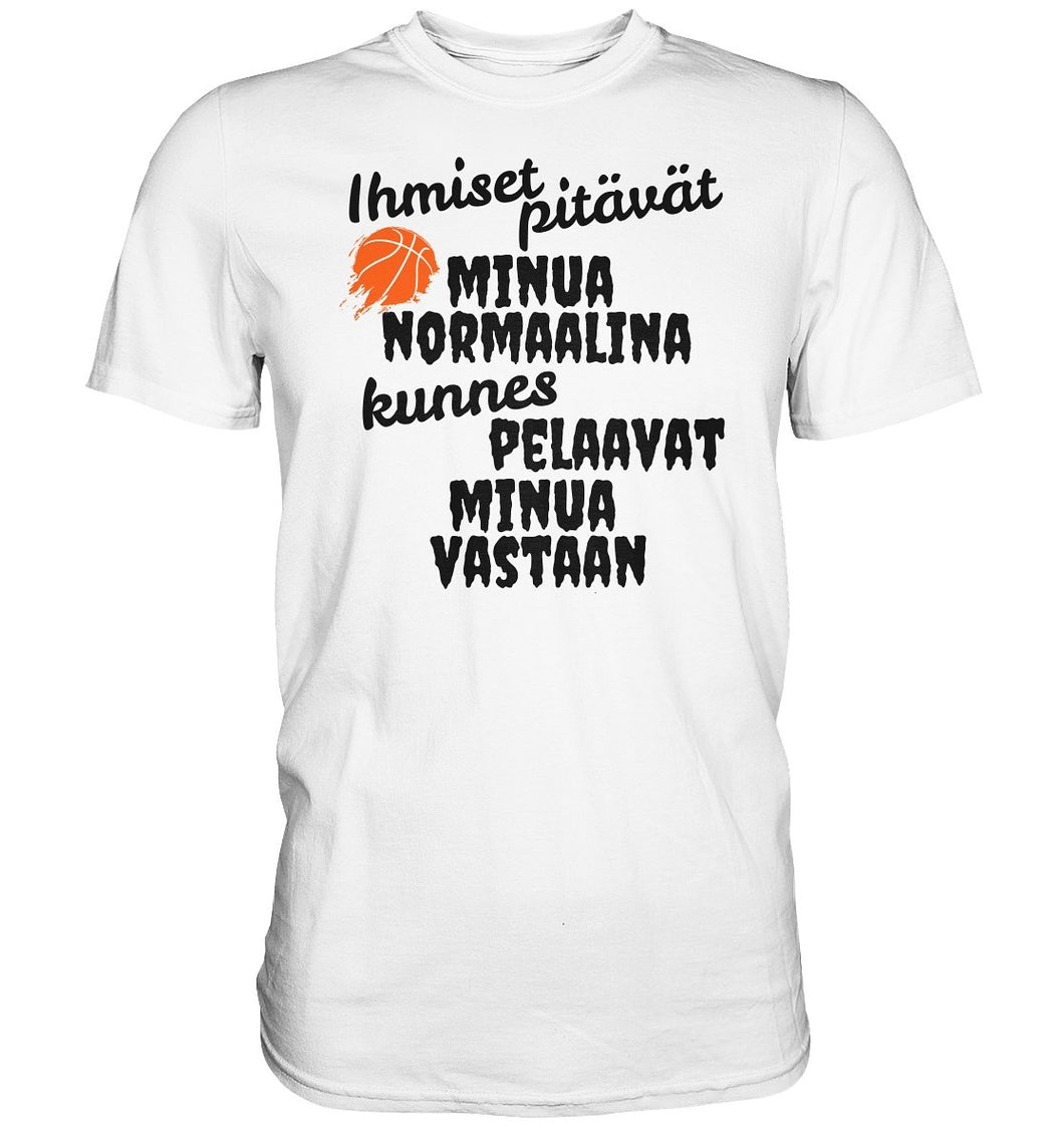 Ihmiset pitävät koripallo t-paita - Premium Shirt - FourFan