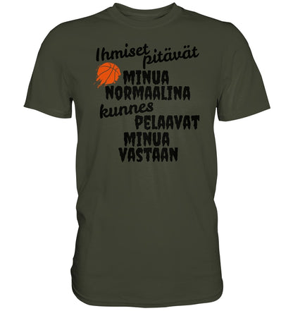 Ihmiset pitävät koripallo t-paita - Premium Shirt - FourFan